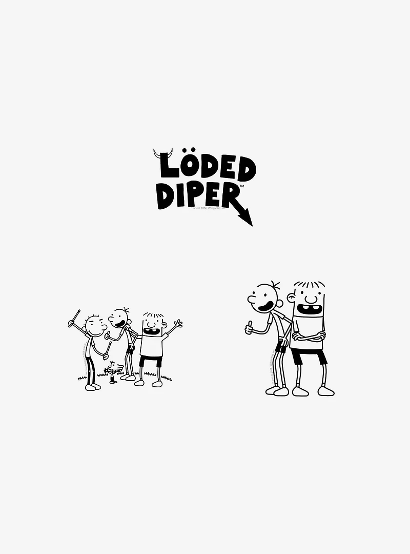 Diary of a Wimpy Kid Funny Miscellaneous 100ct Sticker Pack