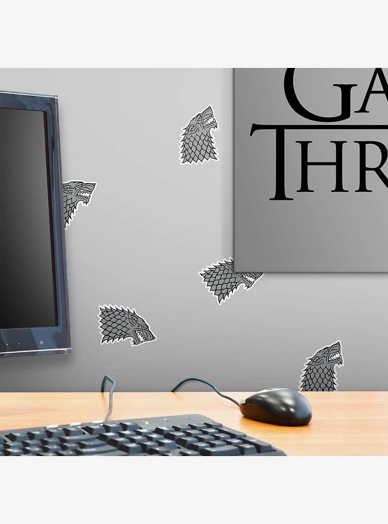 Game of Thrones Stark Sigil Repeat Miscellaneous 100ct Sticker Pack