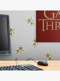 Game of Thrones Lannister Sigil Repeat Miscellaneous 100ct Sticker Pack