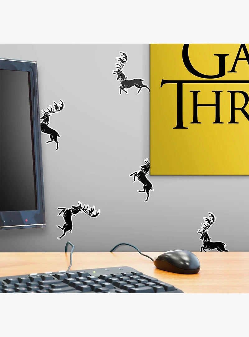 Game of Thrones Baratheon Sigil Repeat Miscellaneous 100ct Sticker Pack