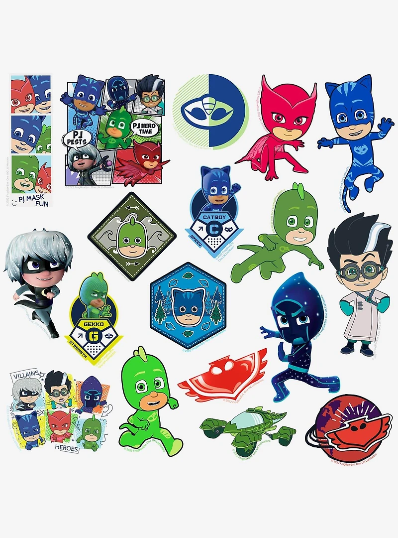 PJ Masks Miscellaneous 100ct Sticker Pack