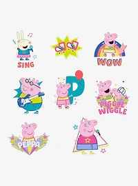 Peppa Pig Dance Party Miscellaneous 100ct Sticker Pack