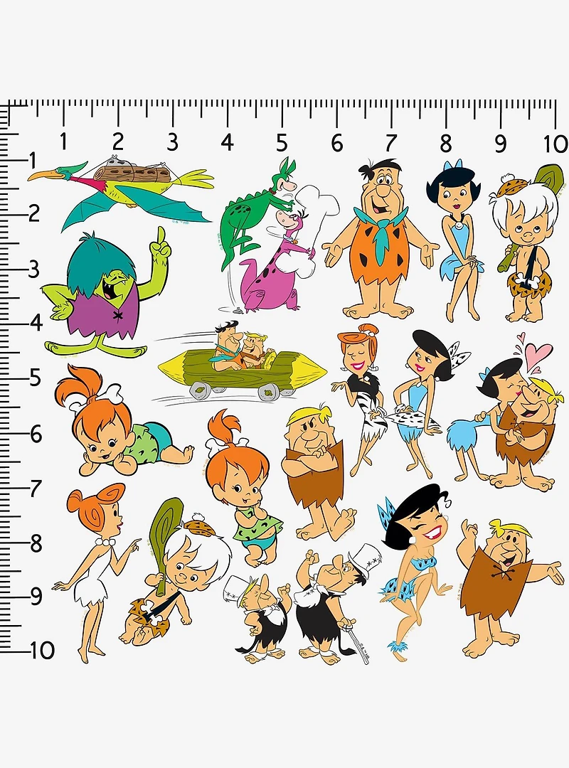 The Flintstones Miscellaneous 100ct Sticker Pack
