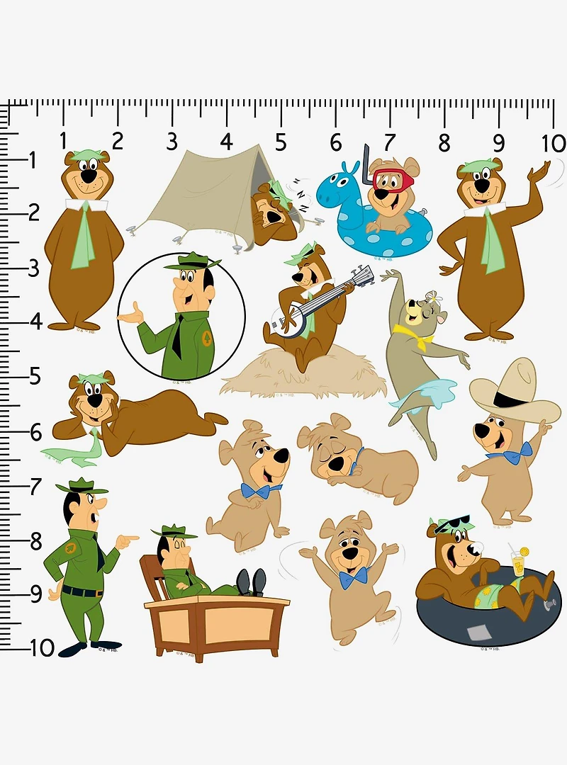Yogi Bear Miscellaneous 100ct Sticker Pack