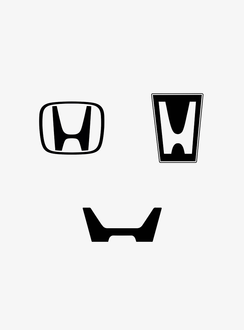 Honda Auto Logo Miscellaneous 100ct Sticker Pack
