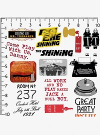 The Shining Miscellaneous 100ct Sticker Pack