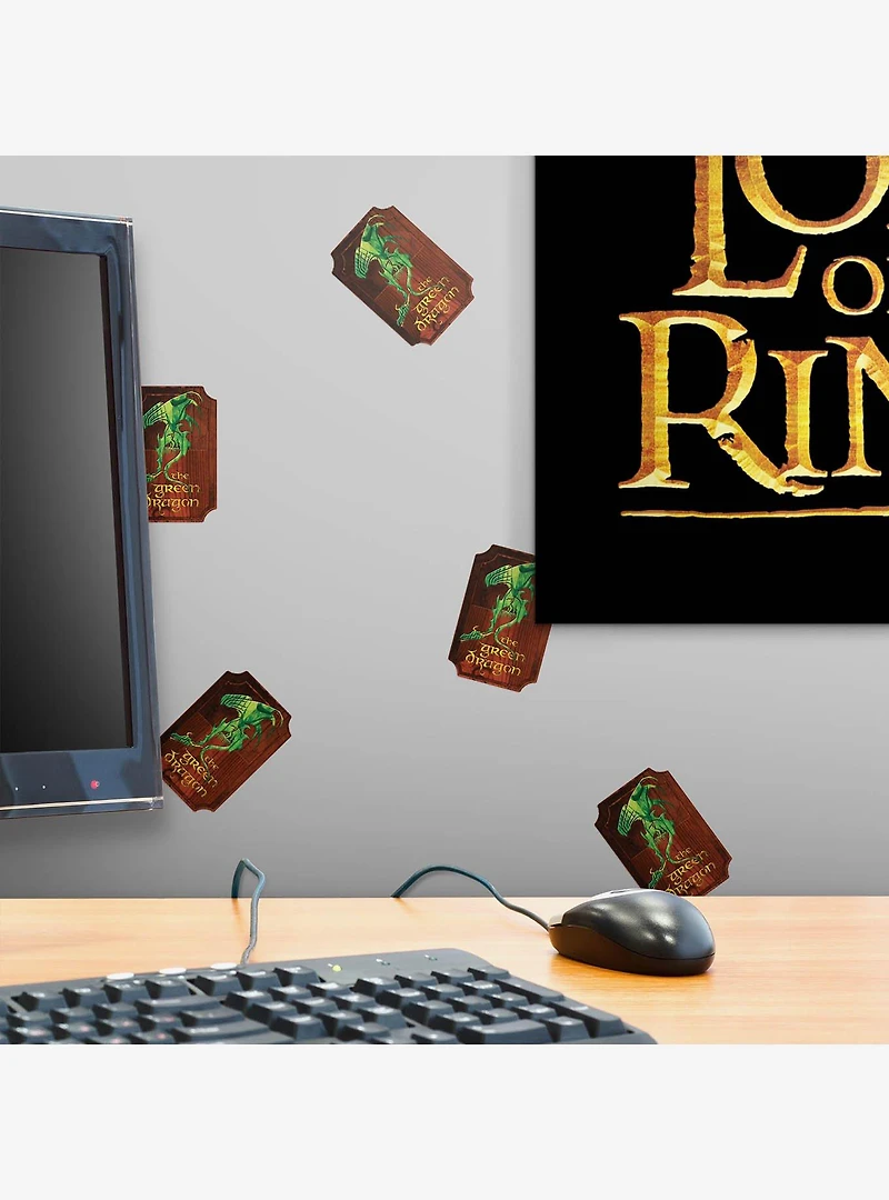 Lord of the Rings Green Dragon Miscellaneous 100ct Sticker Pack