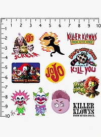 Killer Klowns From Outer Space S Miscellaneous 100ct Sticker Pack