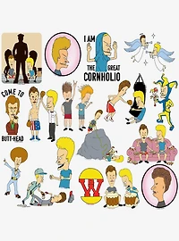 Beavis and Butthead Miscellaneous 100ct Sticker Pack