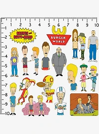 Beavis and Butthead Miscellaneous 100ct Sticker Pack