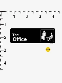 The Office Logo Miscellaneous 100ct Sticker Pack