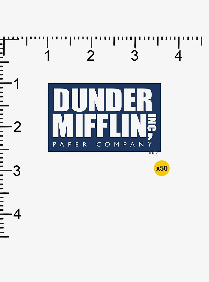 The Office Dunder Mifflin Miscellaneous 100ct Sticker Pack