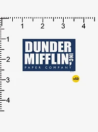 The Office Dunder Mifflin Miscellaneous 100ct Sticker Pack