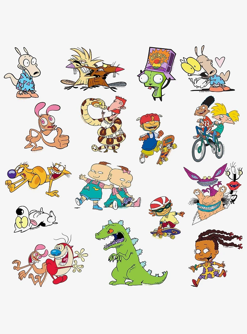 Nickelodeon 90's Miscellaneous 100ct Sticker Pack