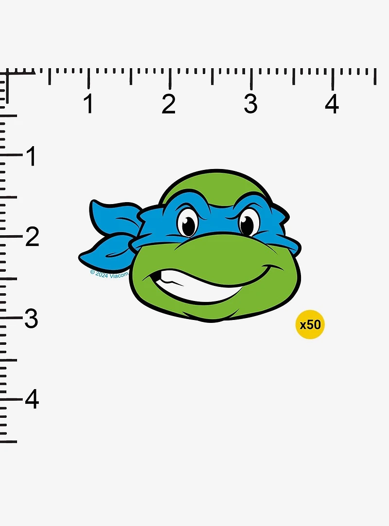 Teenage Mutant Ninja Turtles Leo Miscellaneous 100ct Sticker Pack