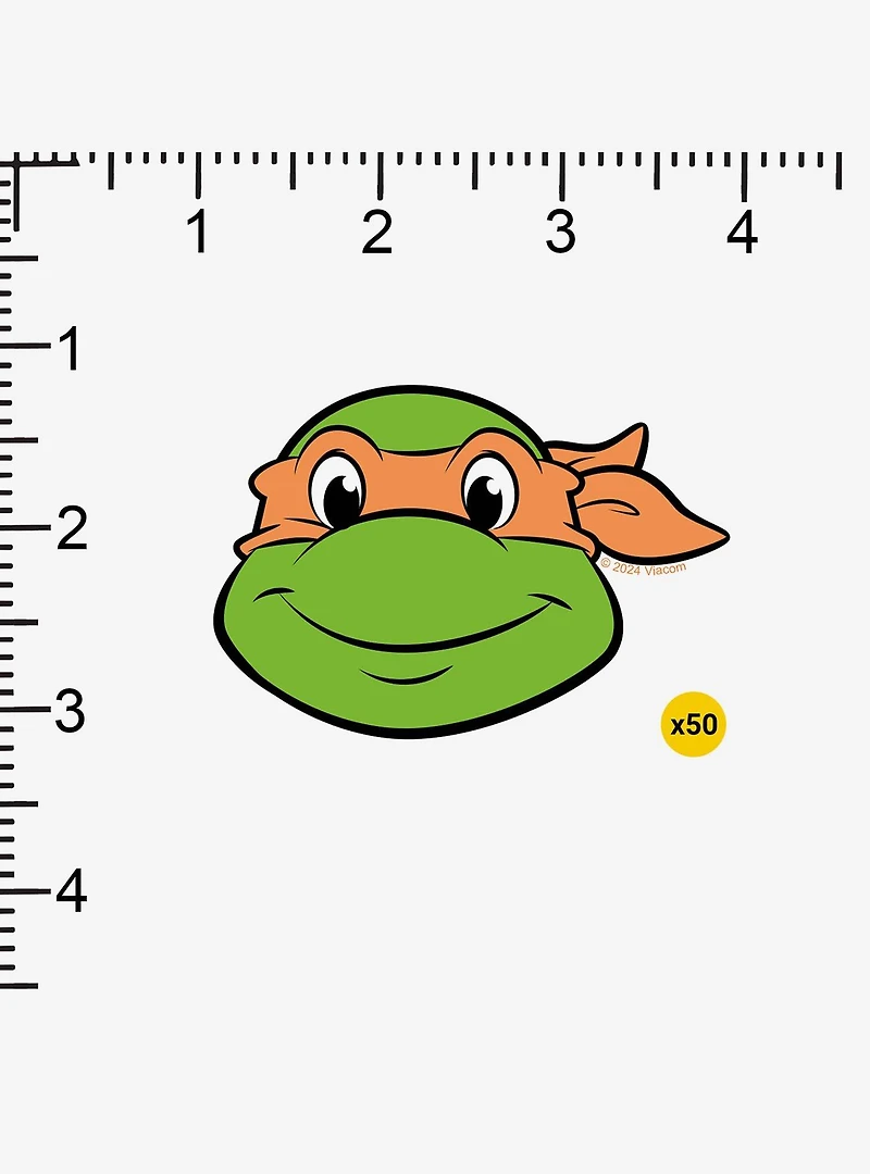 Teenage Mutant Ninja Turtles Michaelangelo Miscellaneous 100ct Sticker Pack