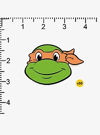 Teenage Mutant Ninja Turtles Michaelangelo Miscellaneous 100ct Sticker Pack