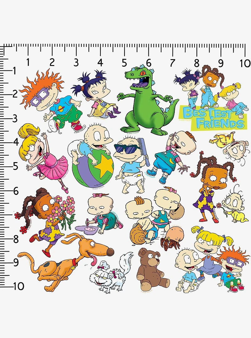 Rugrats Pack Miscellaneous 100ct Sticker Pack