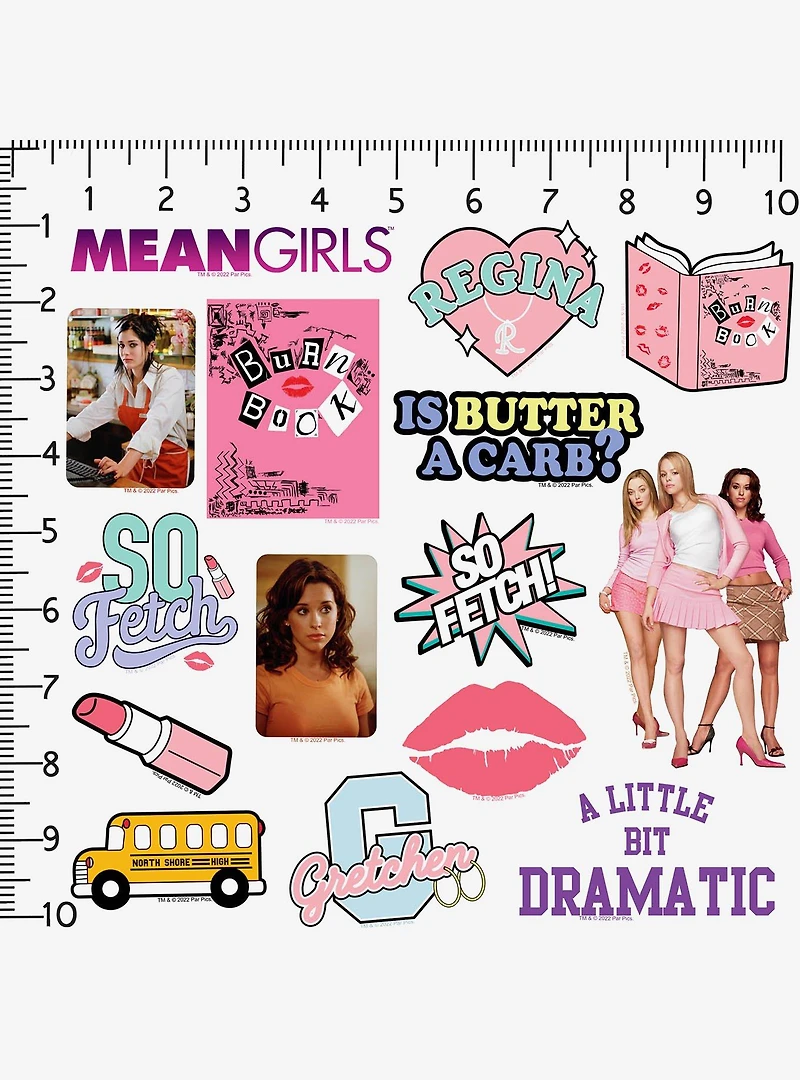 Mean Girls Miscellaneous 100ct Sticker Pack