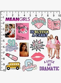 Mean Girls Miscellaneous 100ct Sticker Pack