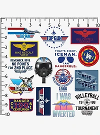 Top Gun Miscellaneous 100ct Sticker Pack