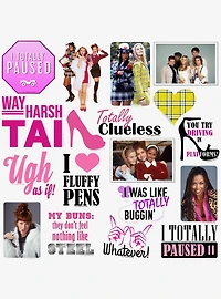 Clueless Miscellaneous 100ct Sticker Pack