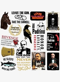 The Godfather Miscellaneous 100ct Sticker Pack