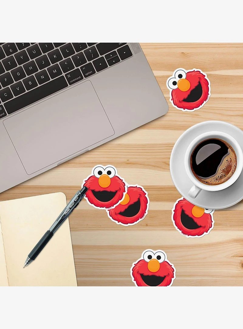 Sesame Street Elmo Face Miscellaneous 100ct Sticker Pack