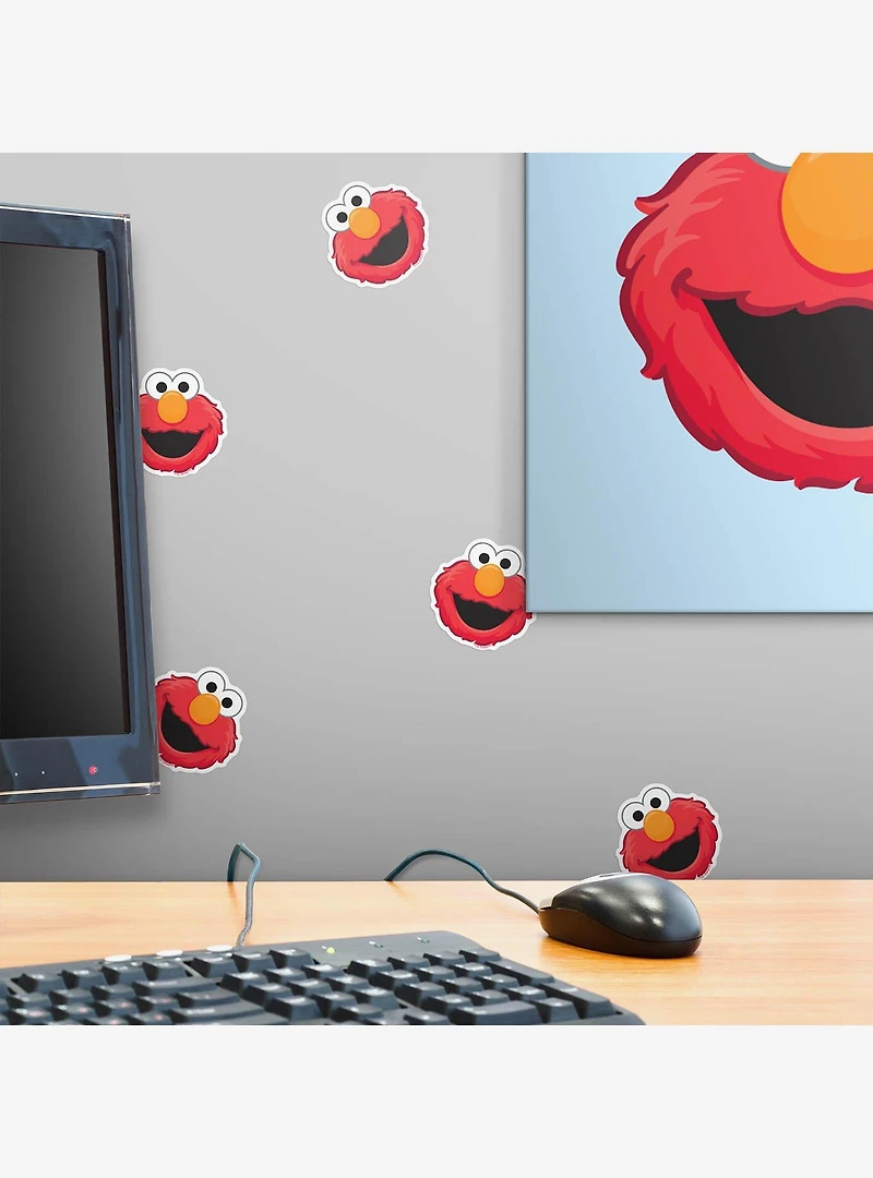 Sesame Street Elmo Face Miscellaneous 100ct Sticker Pack