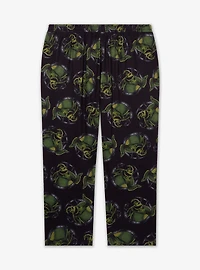 Disney The Nightmare Before Christmas Oogie Boogie Allover Print Women's Plus Sleep Pants— BoxLunch Exclusive