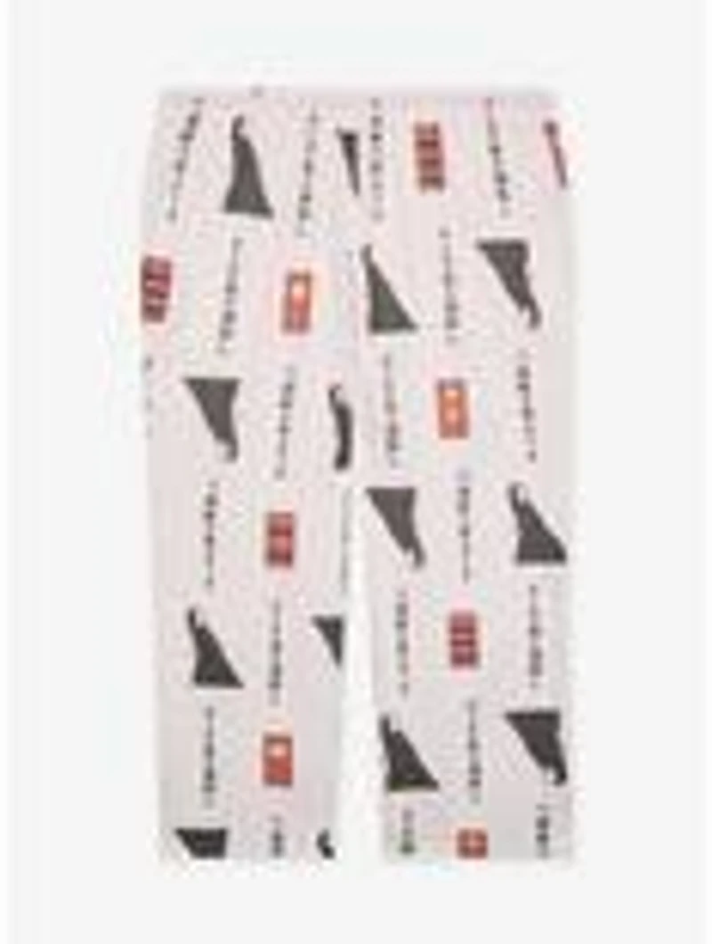 Studio Ghibli® Spirited Away No-Face & Bath Tokens Allover Print Plush Sleep Pants - BoxLunch Exclusive