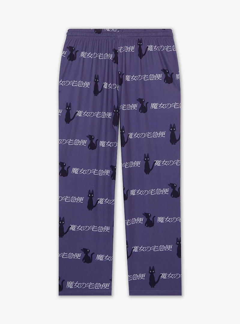 Studio Ghibli® Kiki's Delivery Service Jiji Allover Print Sleep Pants— BoxLunch Exclusive