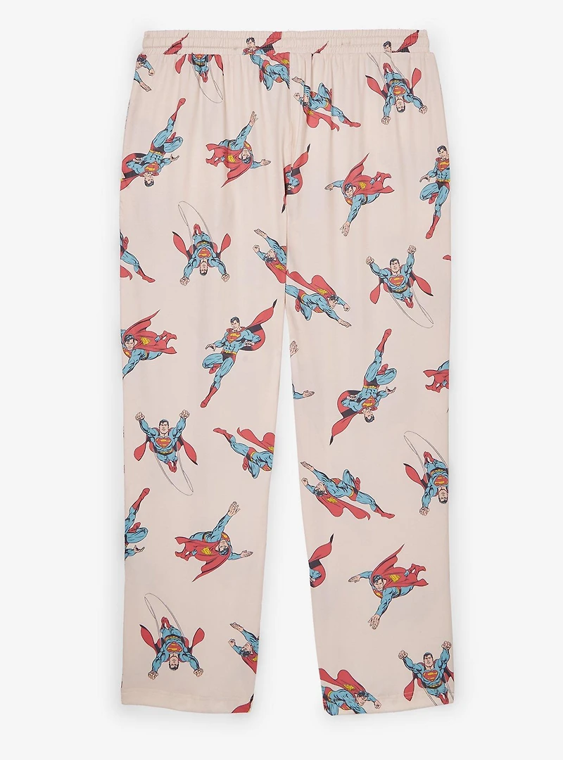 DC Comics Superman Allover Print Plus Sleep Pants - BoxLunch Exclusive