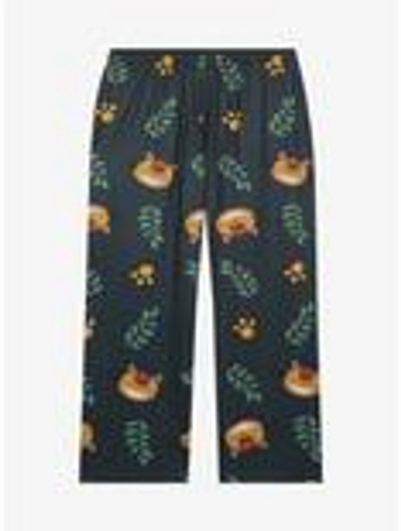 Studio Ghibli® My Neighbor Totoro Catbus Allover Print Women's Plus Sleep Pants - BoxLunch Exclusive