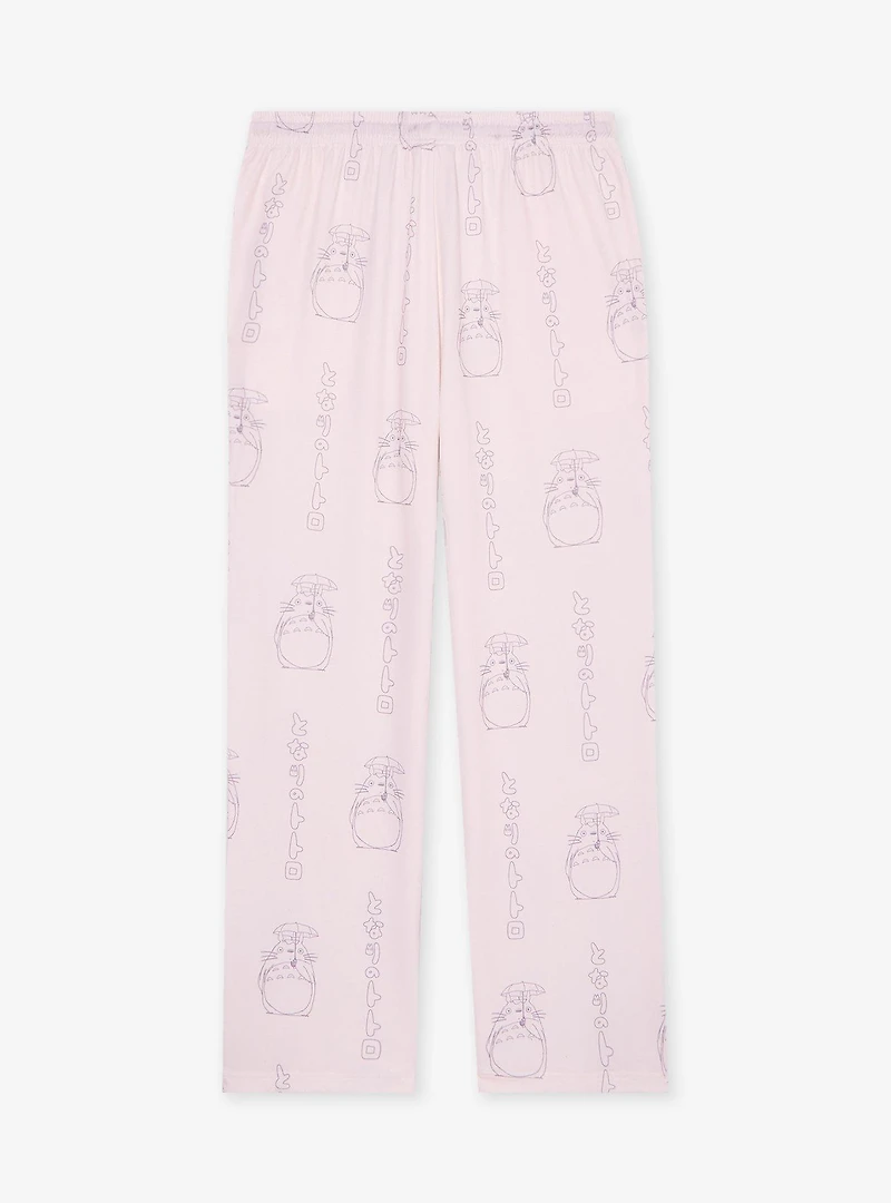Studio Ghibli® My Neighbor Totoro Pink Allover Print Sleep Pants — BoxLunch Exclusive