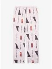 Studio Ghibli® Spirited Away No-Face & Bath Tokens Allover Print Sleep Pants - BoxLunch Exclusive