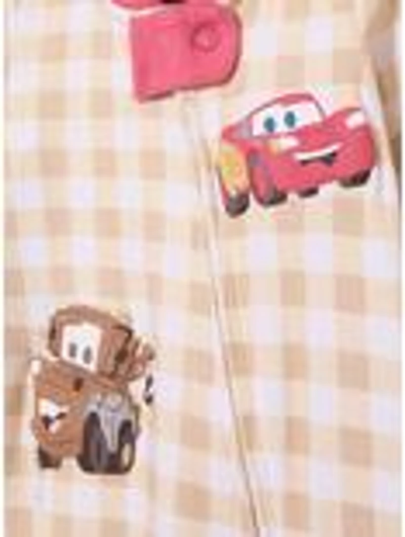 Disney Pixar Cars Checkered Infant One-Piece - BoxLunch Exclusive
