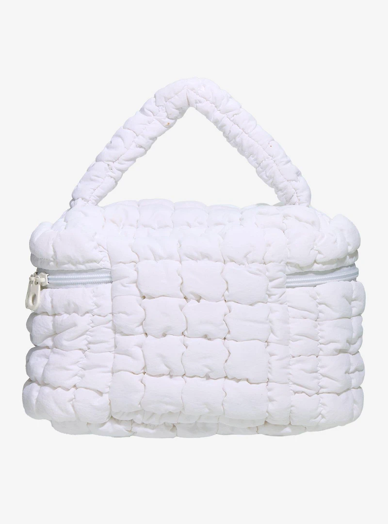 Peanuts Snoopy Puffer Quilt Cosmetic Bag - BoxLunch Exclusive