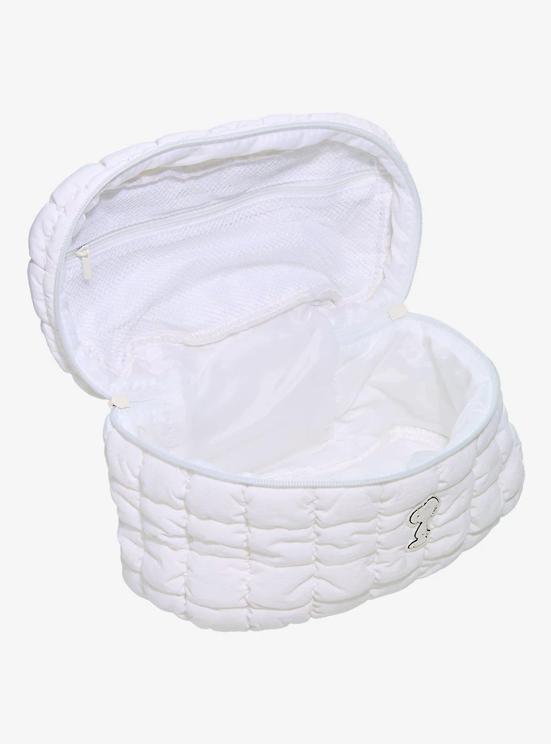 Peanuts Snoopy Puffer Quilt Cosmetic Bag - BoxLunch Exclusive