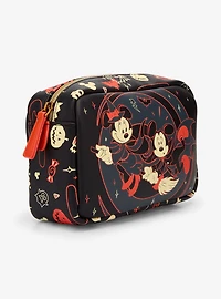 Loungefly Disney Mickey & Minnie Halloween Icons Glow-in-the-Dark Cosmetic Bag - BoxLunch Exclusive