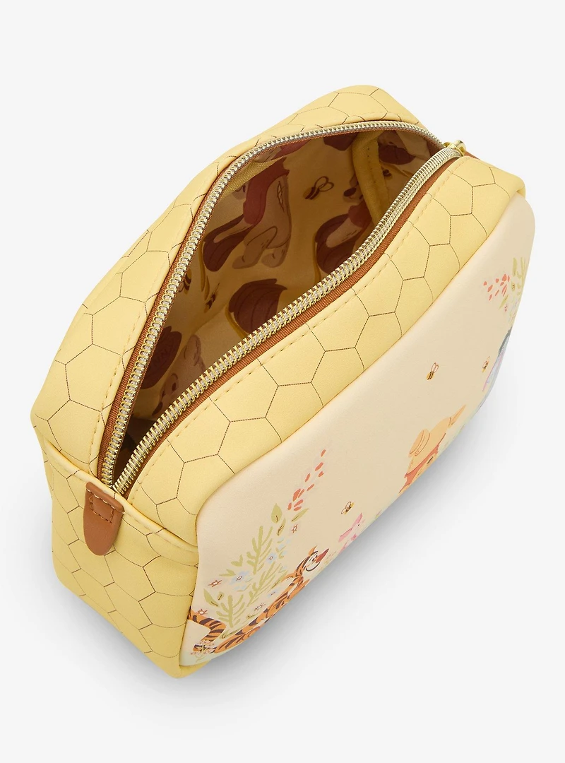 Loungefly Disney Winnie the Pooh Group Portrait Cosmetic Bag - BoxLunch Exclusive