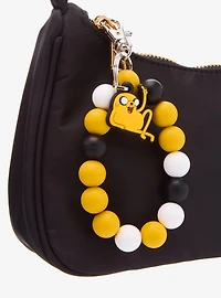 Adventure Time Jake Beaded Charm Wristlet Keychain