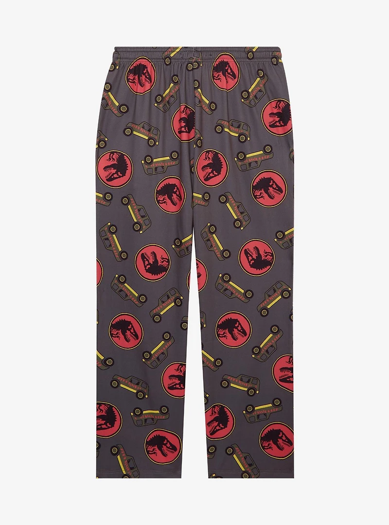 Jurassic Park Jeeps Allover Print Sleep Pants - BoxLunch Exclusive