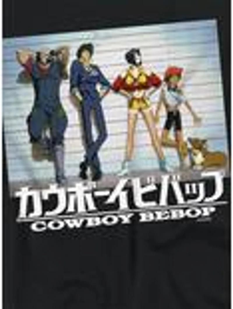 Cowboy Bebop Crew Line Up Women's Crop Top T-Shirt
