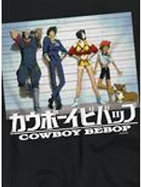 Cowboy Bebop Crew Line Up Women's Crop Top T-Shirt