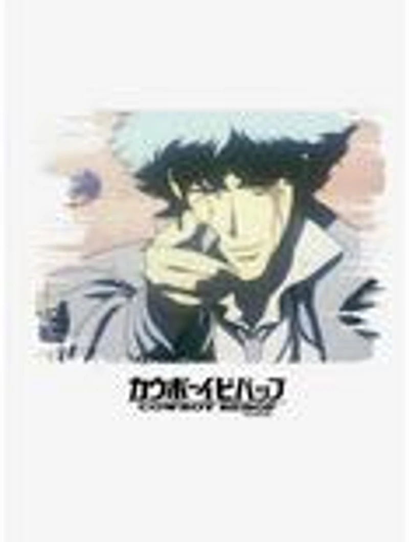 Cowboy Bebop Spike Spiegel's End Cap Sleeve Baby Rib Women's Crop Top