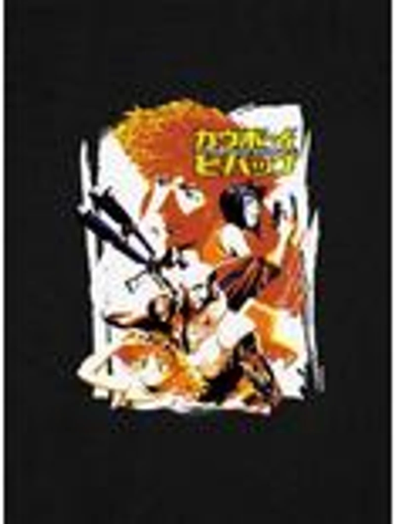 Cowboy Bebop Crew Bounty Hunting Cap Sleeve Baby Rib Women's Crop Top