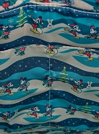 Loungefly Disney Mickey & Friends Holiday Convertible Tote Bag