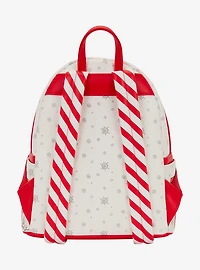 Loungefly Peanuts Snoopy & Woodstock Holiday Wreath Mini Backpack