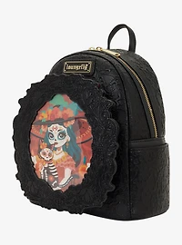 Loungefly Día de los Muertos La Catrina Photo Insert Mini Backpack